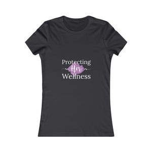 Protecting Her Wellness - Purple Splash- Women's Favorite Tee