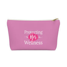 Load image into Gallery viewer, &quot;Protecting Her Wellness&quot; - Accessory Pouch w T-bottom
