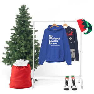 Workout Speaks Unisex Heavy Blend™ Hooded Sweatshirt
