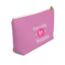 Load image into Gallery viewer, &quot;Protecting Her Wellness&quot; - Accessory Pouch w T-bottom
